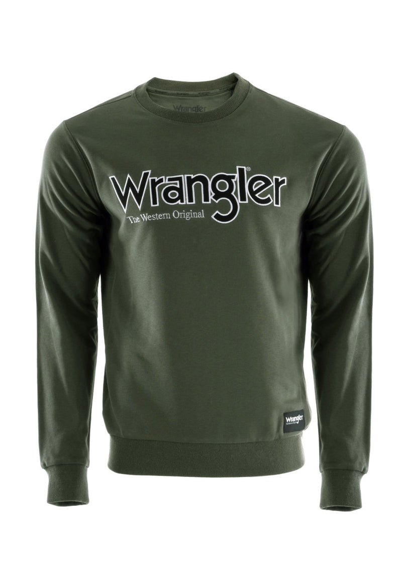 Wrangler Ryder Logo Crew - 3 Colours