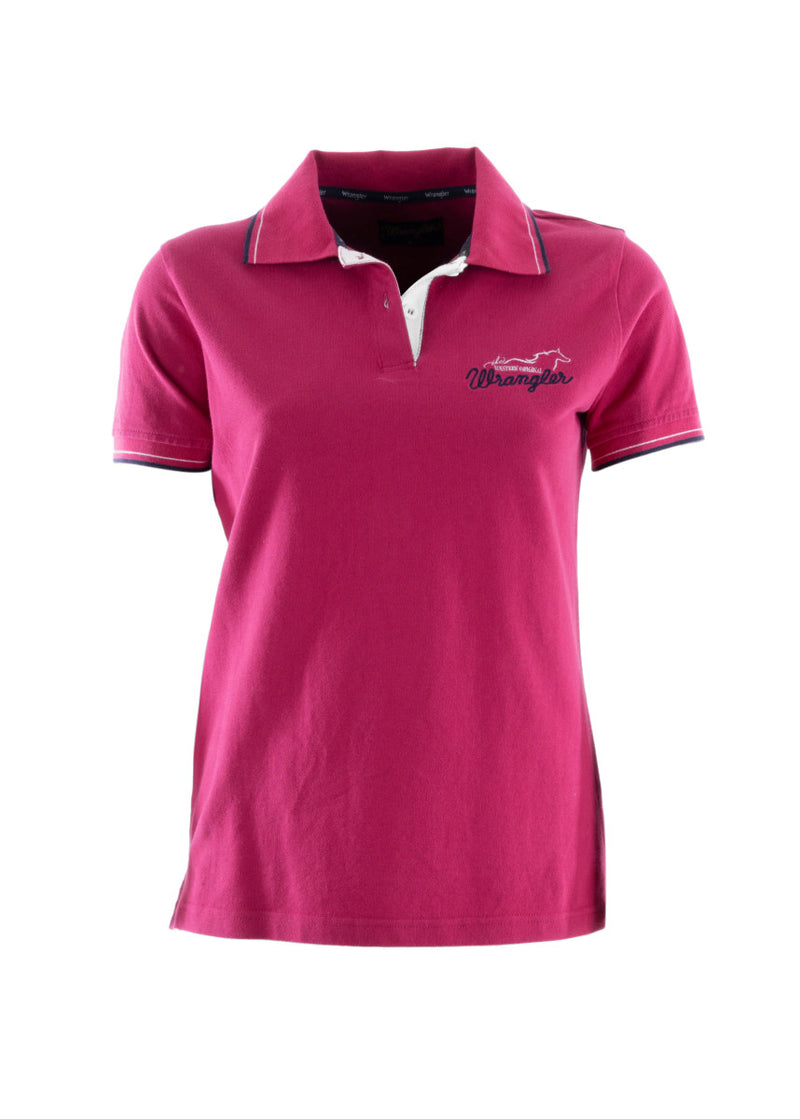 Wrangler Women's Gerry Short Sleeve Polo - 2 Colours
