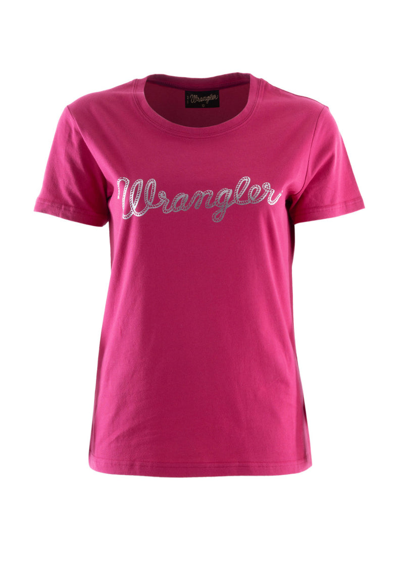 Wrangler Women's Lasso Short Sleeve Tee - 6 Colours