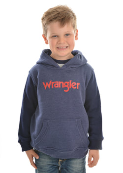 Wrangler Boys Logo Pullover Hoodie