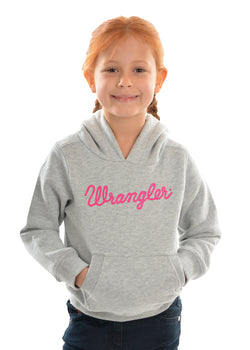 Wrangler Girls Logo Pullover Hoodie