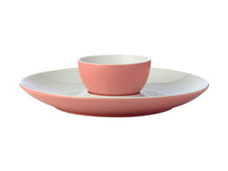 Maxwell & Williams Mezze Chip & Dip 30cm Coral Gift Boxed