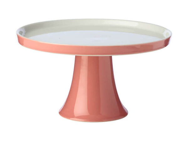 Maxwell & Williams Mezze Cake Stand 20cm Coral Gift Boxed