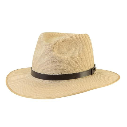 The Akubra Balmoral is a close Weave Hemp Braid Hat with an inside leather and outside the bonded leather band. Make the most of reduced prices on all of our Akubras online, and receive free shipping if you spend over $200.