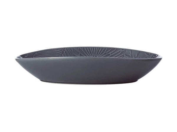 Maxwell & Williams Panama Oval Serving Bowl 24x17cm Grey Gift Boxed