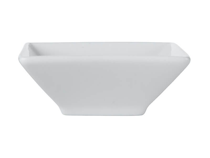 Maxwell & Williams White Basics Square Footed Sauce Dish - 7.5cm