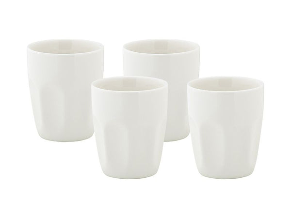 Maxwell & Williams White Basics Latte Cup 200ML Set of 4 Gift Boxed