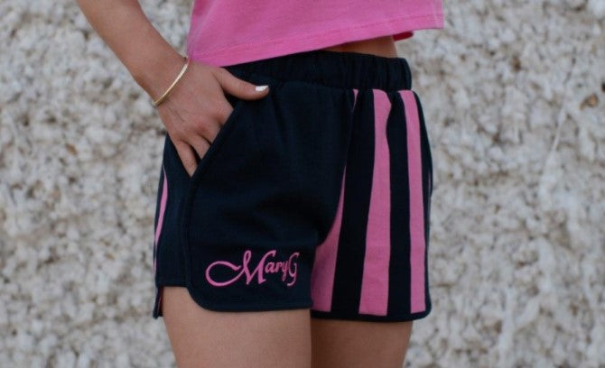 Mary G Ladies Fave Jersey Short - Mid Rise - 2 Colours