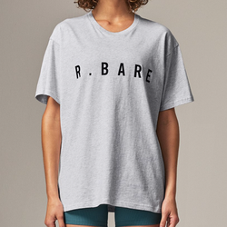 Running Bare Hollywood 90's Relax Tee - Snow Marle