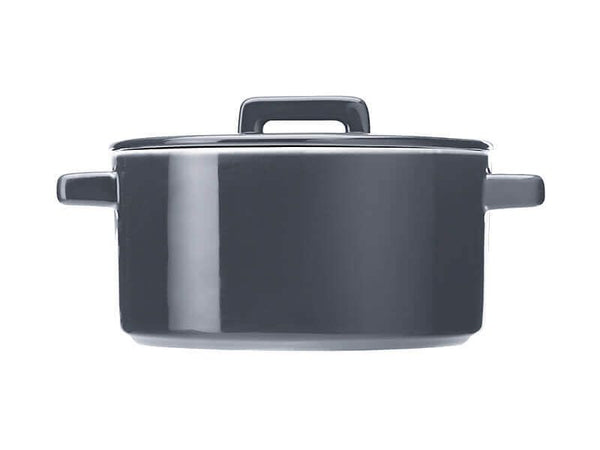 Maxwell & Williams Epicurious Round Casserole 1.3L Grey Gift Boxed