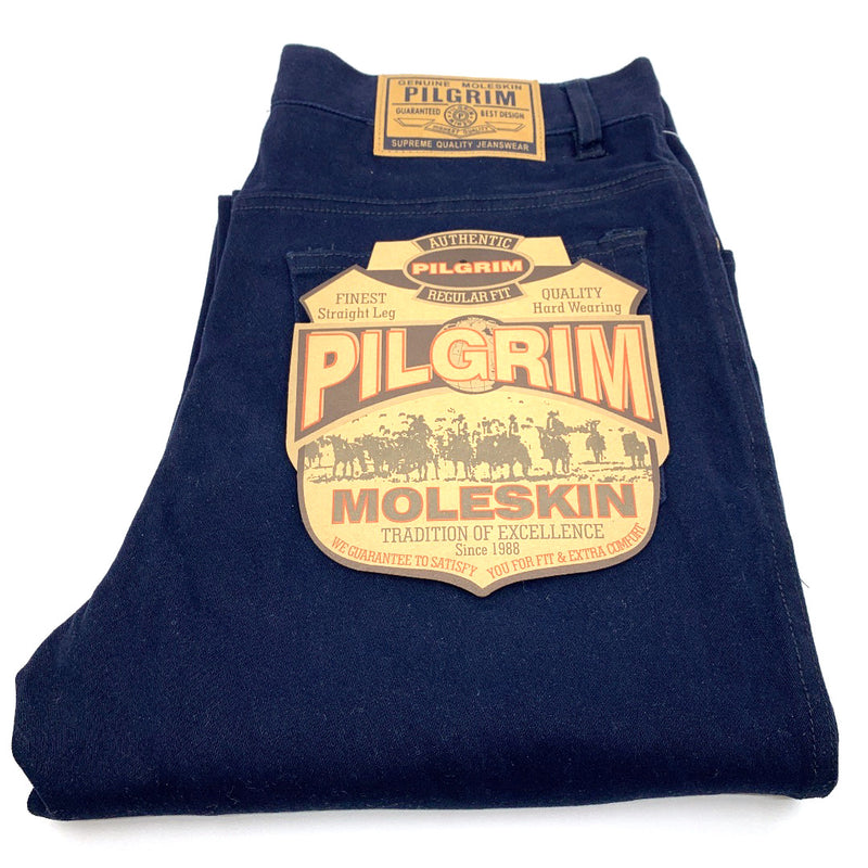 Pilgrim Men's 5 Pocket Western Moleskin Jean - 3 Colours