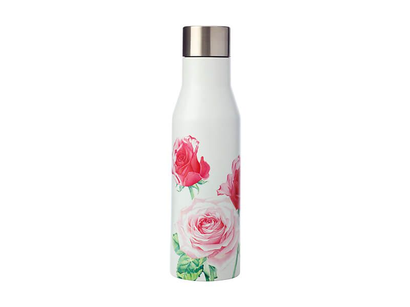 Maxwell & Williams Katherine Castle Floriade Double Wall Insulated Bottle 450ML Roses