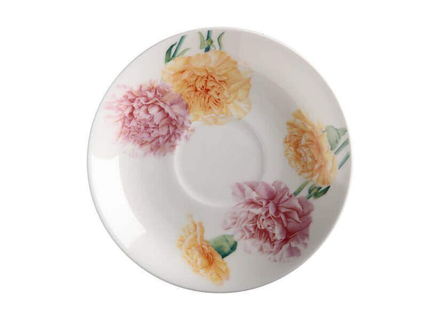 Maxwell & Williams Katherine Castle Floriade Breakfast Cup & Saucer 480ML Carnations Gift Boxed