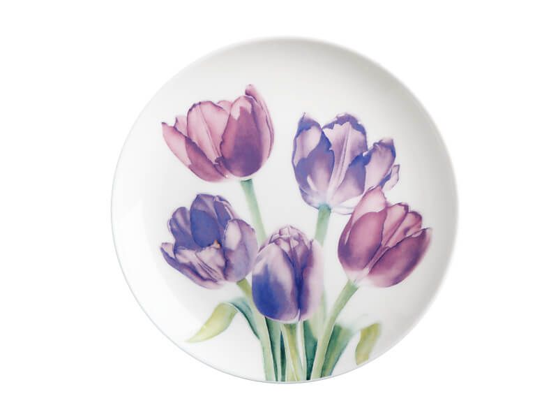 Maxwell & Williams Katherine Castle Floriade Plate 20cm Tulips Gift Boxed