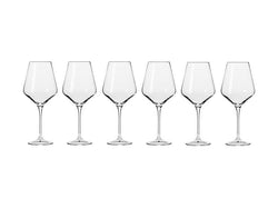 Krosno Avant-Garde Wine Glass 490ML 6pc Gift Boxed