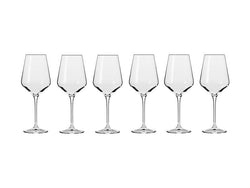 Krosno Avant-Garde Wine Glass 390ML 6pc Gift Boxed