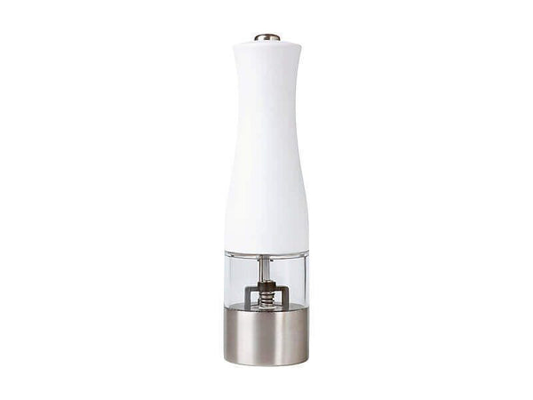 Maxwell & Williams Cosmopolitan Electric Salt/Pepper Mill 21cm White Gift Boxed