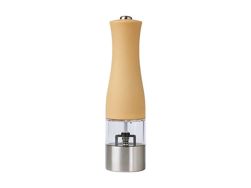 Maxwell & Williams Cosmopolitan Electric Salt/Pepper Mill 21cm Ochre Gift Boxed