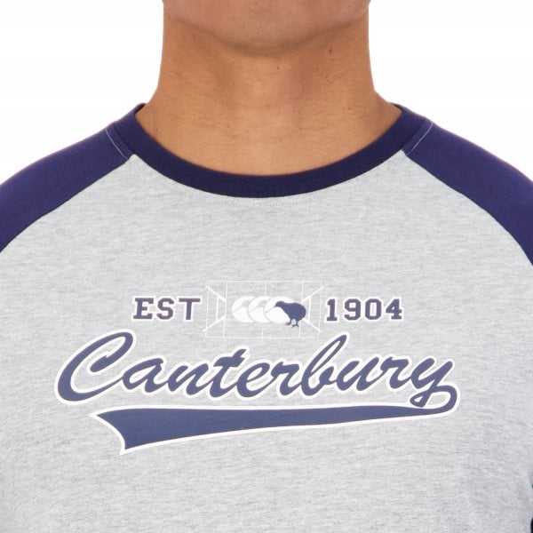 Canterbury Men's VAPODRI Cotton Long Sleeve Tee - Classic Marle