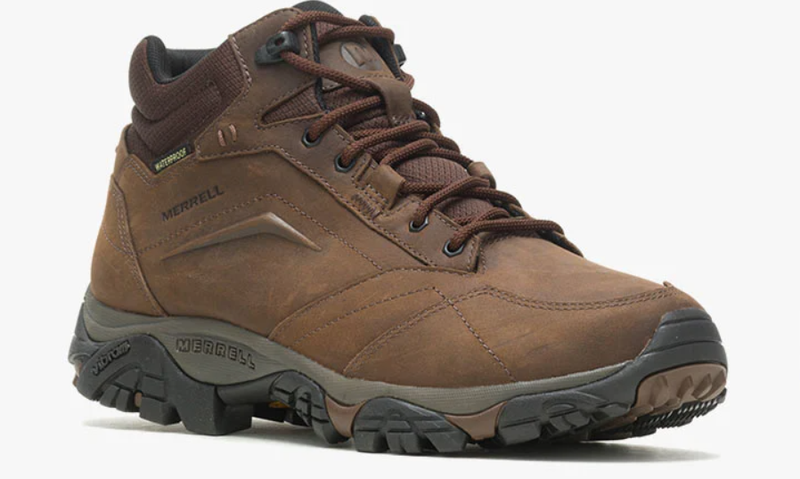 Merrell Men's Moab Adventure Mid (Waterproof) Shoe - Dark Earth