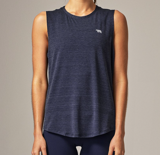 Running Bare Dial It Up Workout Tank - Crew