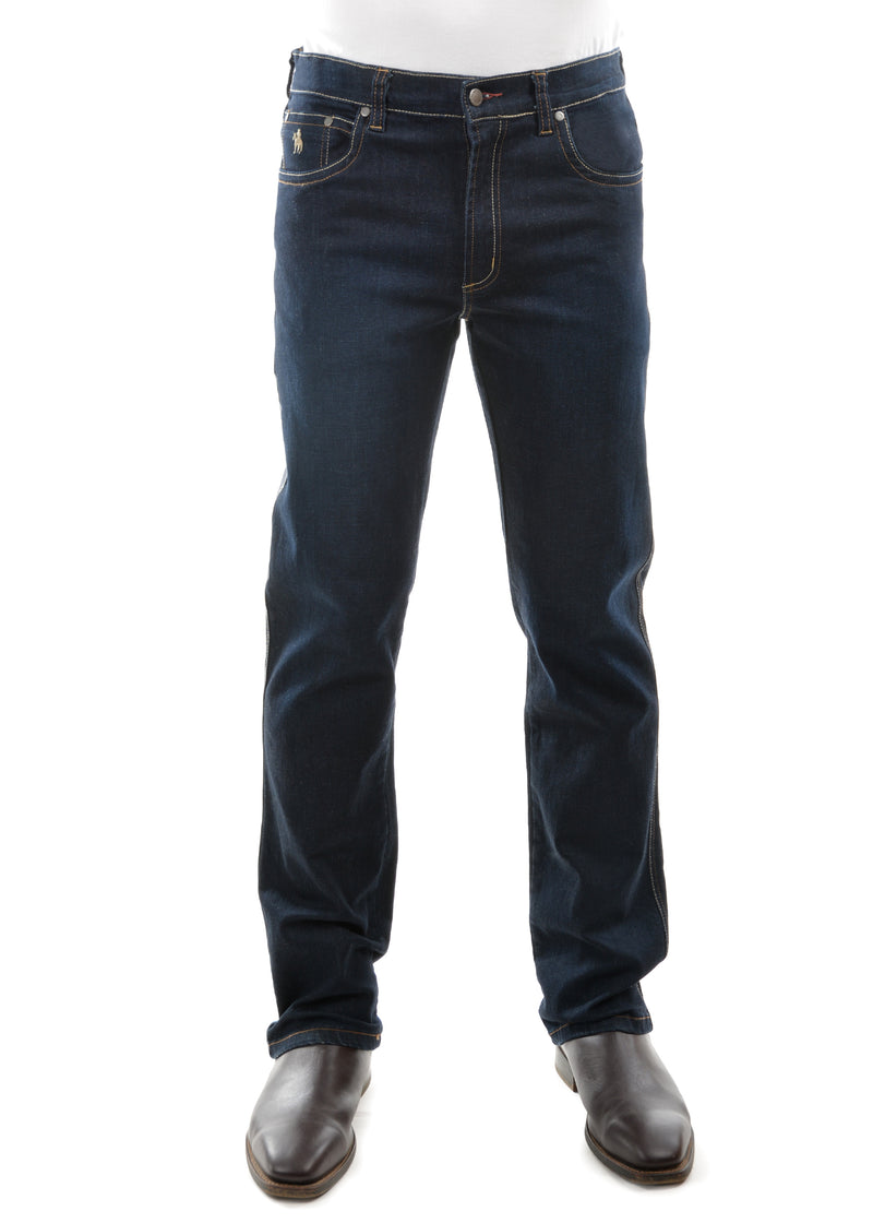 Thomas Cook Mens Bass Stretch Mid Relaxed Jeans