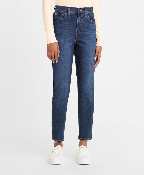 Levi's Women's High-Waisted Mom Jeans - Winter Cloud