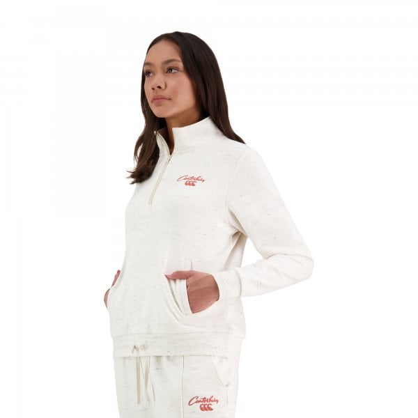 Canterbury Women's Scene-Set Blaze Sweater - Light Birch Marle