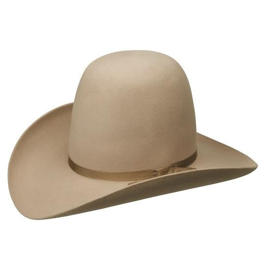 The Akubra Woomera is a classic Western Style hat with a tall, open crown and a deep upswept brim. It features a 12mm ribbon band and satin lining. Make the most of reduced prices on all of our Akubras online, and receive free shipping if you spend over $200.